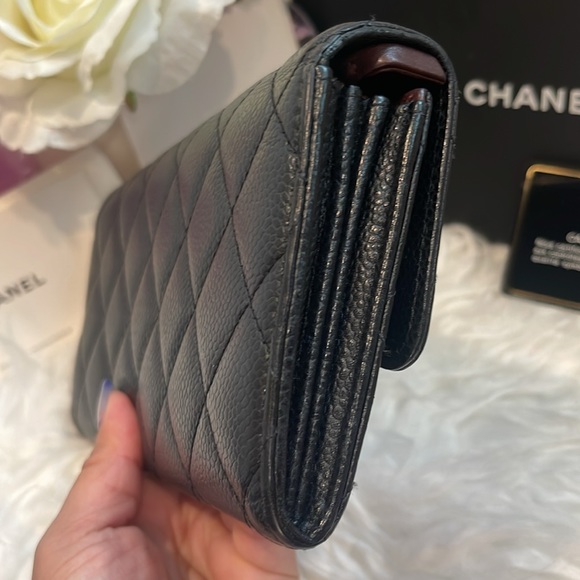 Chanel Caviar Flap long wallet - Picture 11 of 12